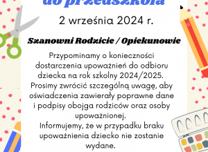 Upoważnienia 2024/2025