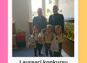 Laureaci konkursu "Jesienna, wesoła dynia"