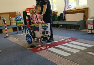 Aktywności zorganizowane podczas spotkania z Funkcjonariuszami Straży Miejskiej.