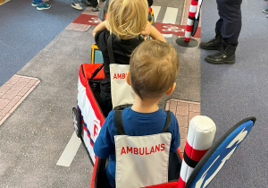 Aktywności zorganizowane podczas spotkania z Funkcjonariuszami Straży Miejskiej.