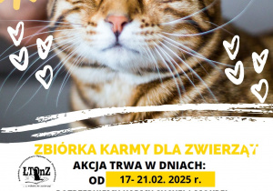 Plakat promujący akcję charytatywną