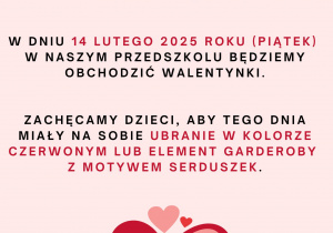 Infografiki ze szczegółami dotyczącymi Walentynek.