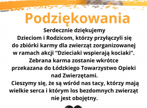 Podziękowania