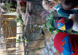 dzieci na wycieczce w ZOO