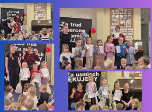 Rozdanie nagród za konkurs plastyczny "W zdrowym ciele zdrowy duch"