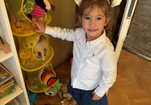 zabawy w sali przedszkolnej