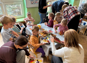 Jesienne inspiracje - zajęcia z udziałem rodziców