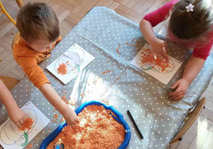 Dzień Dyni Słoneczka - praca plastyczna 5