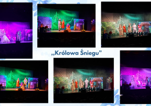 Kolaż zdjęć z teatru