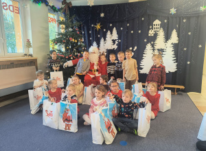 Spotkanie z Mikołajem i obiad wigilijny