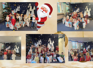 Spotkanie z Mikołajem i uroczysty obiad wigilijny