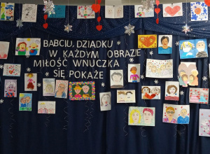 Prace konkursowe "Portret malowany sercem - najpiękniejsze portrety Babci i Dziadka"