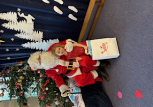 zdjęcie z Mikołajem