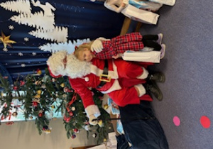 zdjęcie z Mikołajem