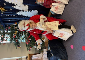 zdjęcie z Mikołajem