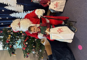 zdjęcie z Mikołajem