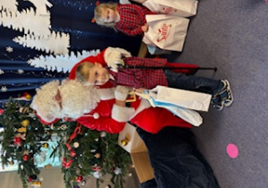 zdjęcie z Mikołajem