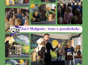 Teatr Wdzimisię z spektaklem pt. "Jaś i Małgosia"