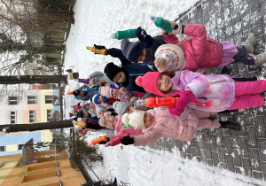 Malowanie na śniegu