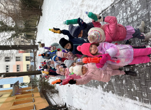 Malowanie na śniegu