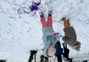 Malowanie na śniegu