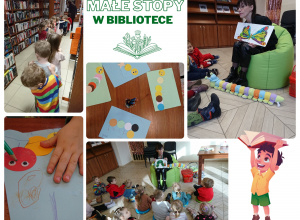 Małe stopy w wielkim świecie książek – wizyta w bibliotece