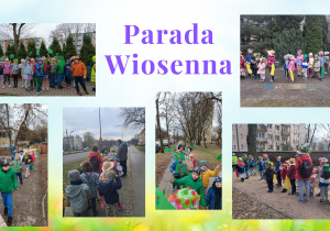 Kolaż Parada Wiosenna