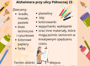 „Małe rzeczy wielka radość” - zbiórka artykułów papierniczych dla seniorów