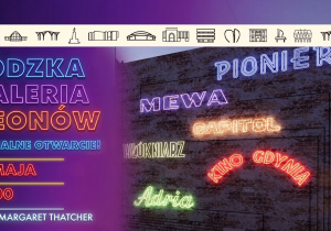 Plakat neony