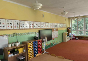 Sala grupy żabki - widok od strony łazienki