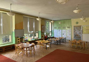 Sala grupy Żabki - widok od strony okien