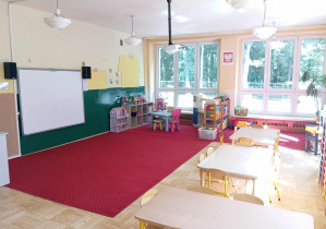 Sala grupy muchomorki - widok od strony okien